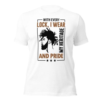 With Pride T-Shirt – Classic White Shirt for Blue Jeans