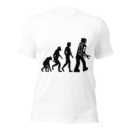 Mans Evolution T-Shirt - Funny Evolution Tee